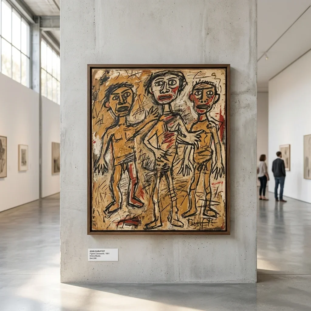 Ilustración conceptual para el artículo 'Art Brut' de G. M. Lianes